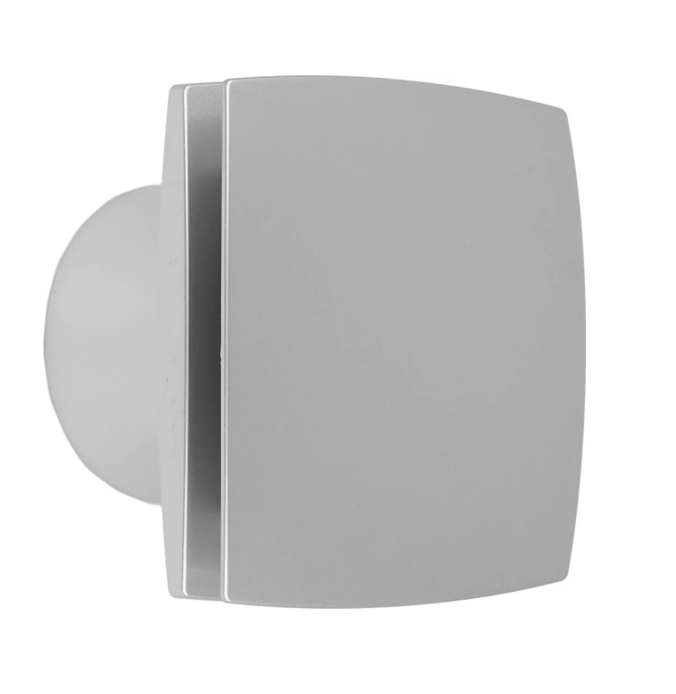 Вентилятор вытяжной Vesta-Electric d100 SILVER  EF-100  Plus 10w (СЕРЫЙ) METRONEX (20/1)