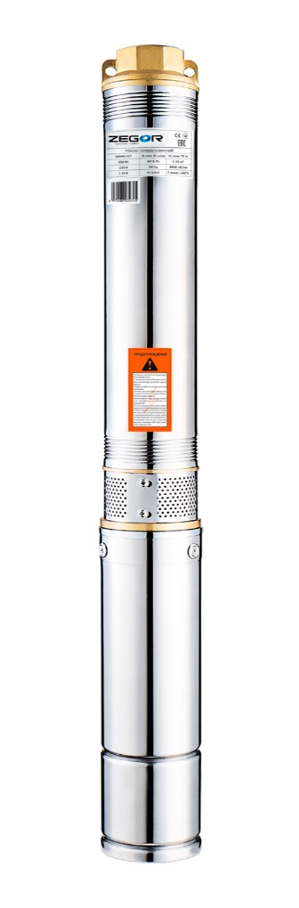 Насос погружной центробеж. 3.5SDM309-0.55 550W Мах.нап.50м,мах.расх.5,2м3/ч.,каб 20м,корпус 90мм