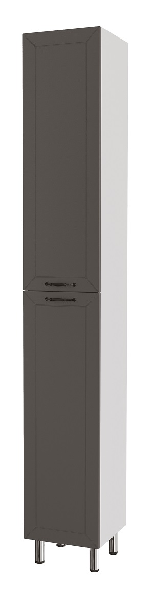 П30   Пенал напольный Фотон 30 300x1872x300  левый/правый, 2дв. Серый  Арт.22021