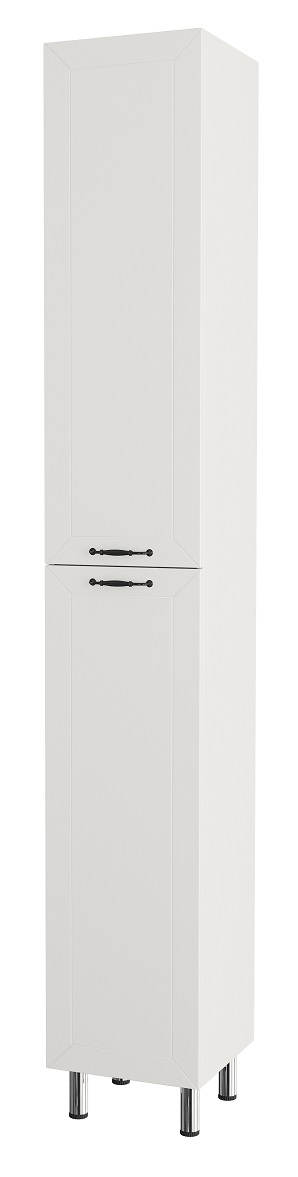 П30   Пенал напольный Фотон 30 300x1872x300  левый/правый, 2дв. Белый  Арт.22020