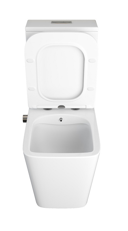 Унитаз-моноблок с БИДЕ Г/Х  -  HALK   безобод.гориз,640х360х800мм,д/пласт,б/съем,м/л RADOLUXE