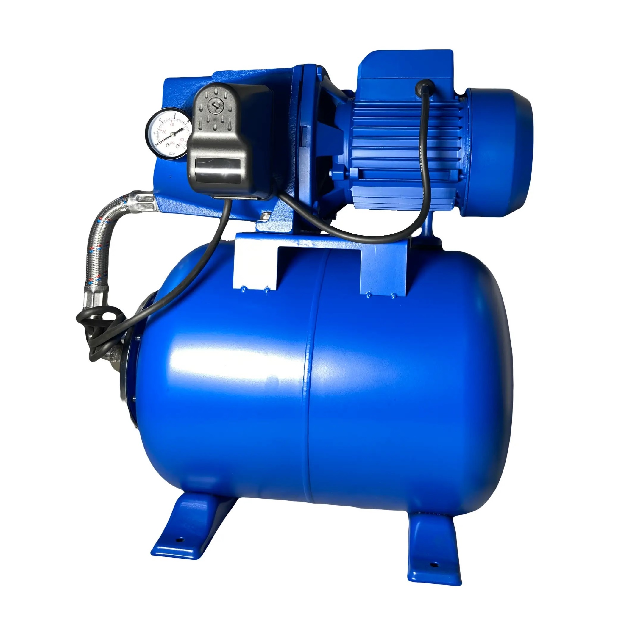 Насос станция  4WATER   FJC-140L  750W  с кабелем, мах.расх. 70л/мин, мах.напор 55м, бак24L  (1/1шт)