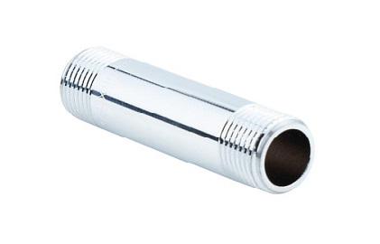 Удлинитель  SMS/ALATO хром сгон  1/2  -   80 мм  НН 96гр. (120/10)