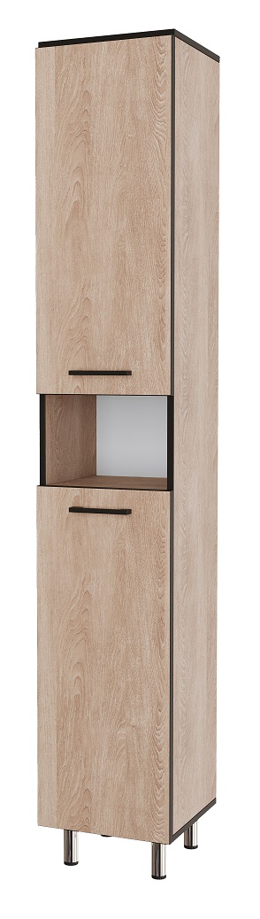 П30   Пенал напольный Луана 30 330x1812x300  левый/правый,  2дв. + ниша  Арт.22038