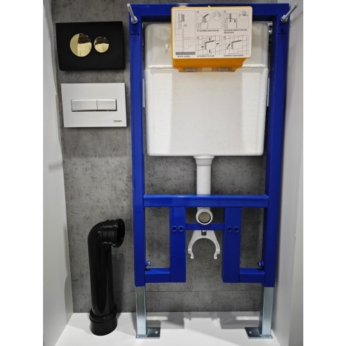 Инсталляция ZEGOR  IN450-3  для скрытого монтажа унитаза  без кнопки