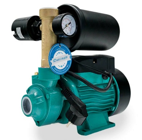 Насос станция мини  ZEGOR  AUAB-60-2VT  370 W   бак 2л., 35 л/мин., макс. напор 35 м.   (1/1шт)