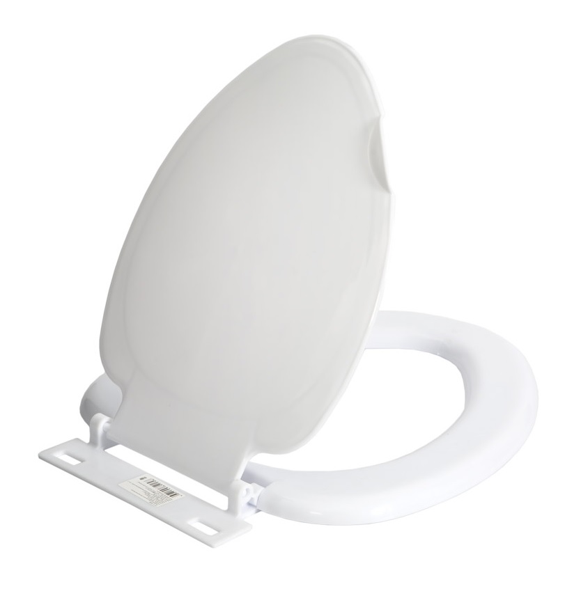 Сиденье для унитаза    КРУГ. БЕЛОЕ   (Беларусь)   (10/1шт)