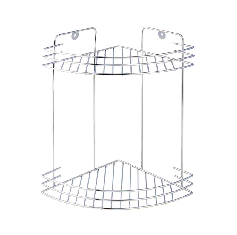 Полка  2-ая  угловая  W2672C-2  19*19*30 см   (12/1шт)