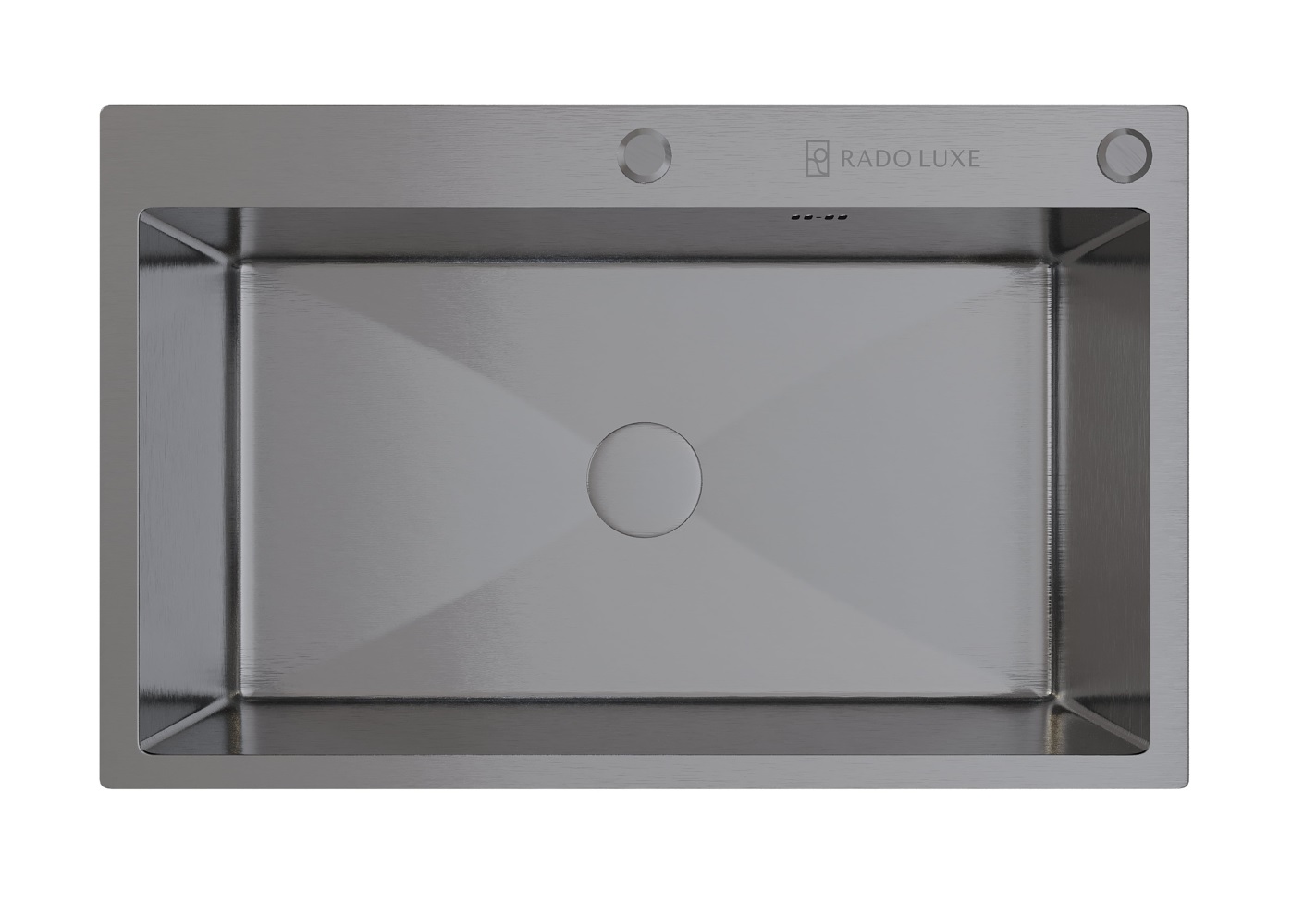 Мойка настол.монтаж   RADO LUXE 7750A   САТИН   77 х 50   (3,0)   22см      (1/1шт)