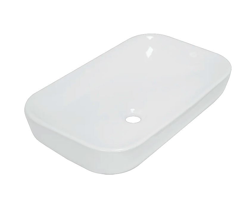 .Умывальник ЧАША настольная  Sanita Luxe INFINITY   597х357х139   (1/1шт)