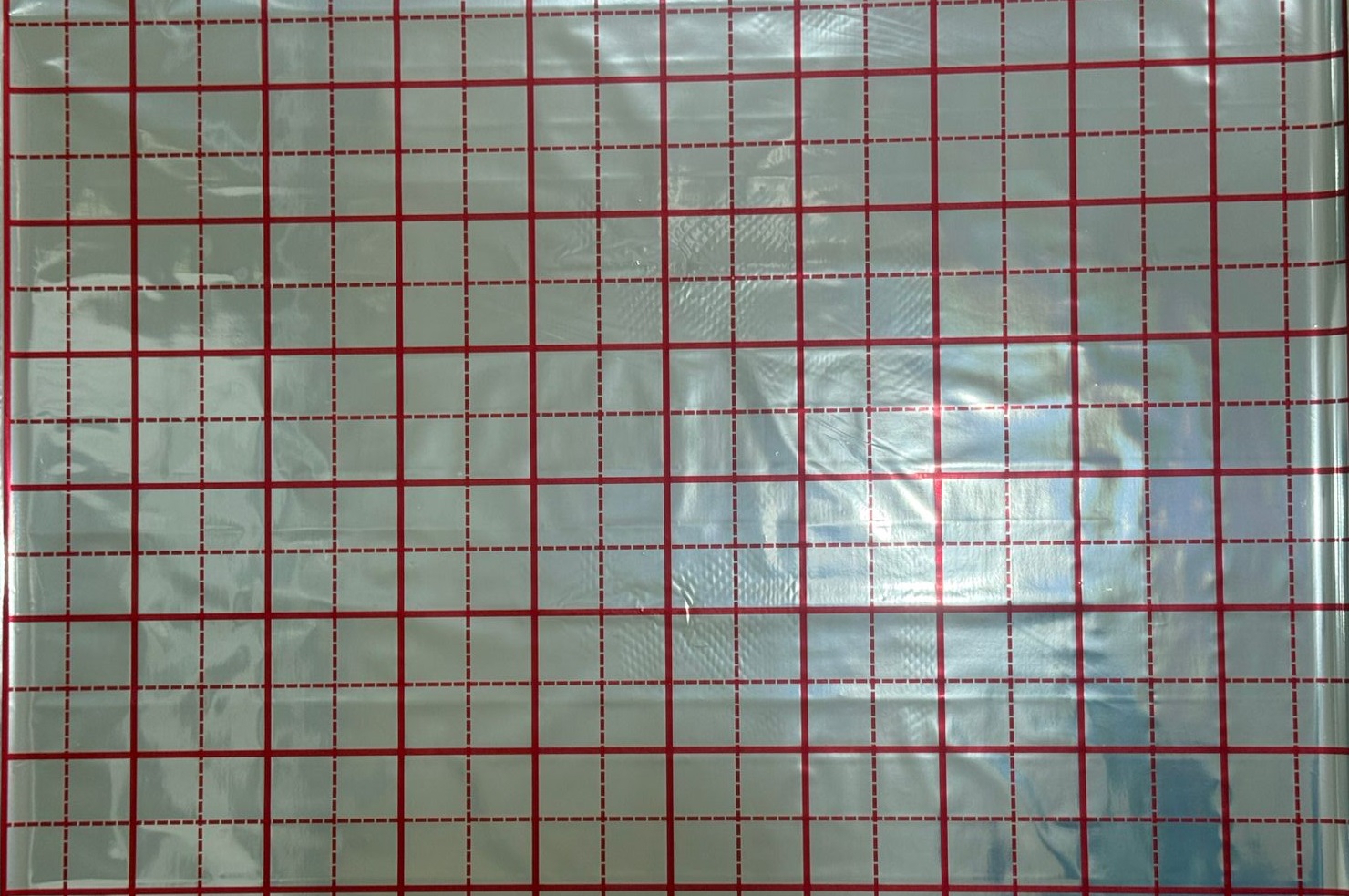 . Пленка ламинир. с разм. RD-Plast  разметка   RED (плотность 100 мкр)   (50м) 143п.