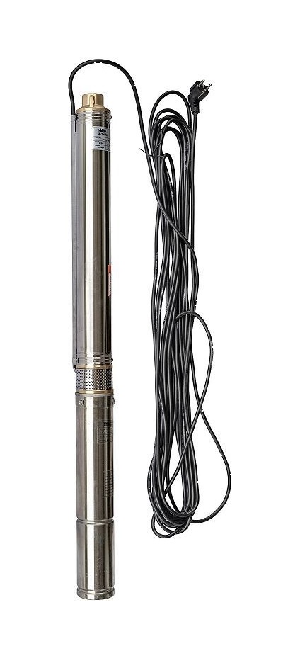 Насос погружной центробеж.  4WATER  FQGD3 2.4-100-1.3 1300W мах.нап160м,мах.расх3,7м3/ч.,каб30м,75мм