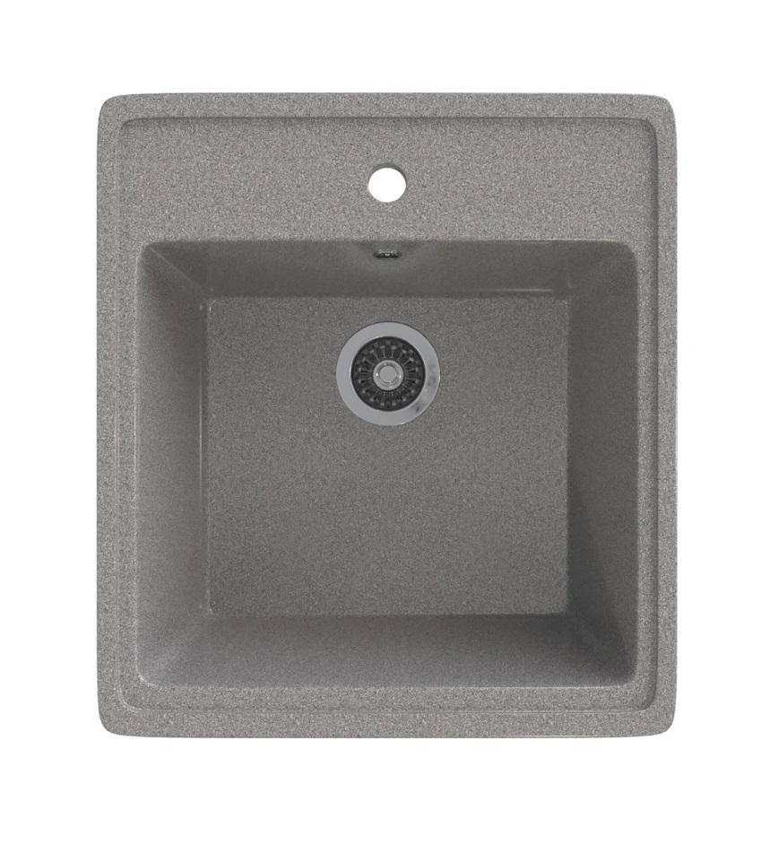 Мойка МАТОВАЯ  GS-10   ТЕМНО-СЕРЫЙ  500х460х200 Gamma Stone   (1/1шт)