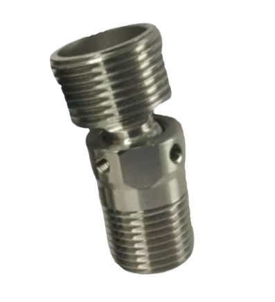 Эксцентрик DK-394-8 для сместеля 3/4 х 1/2  ШАРНИРНЫЙ  (латунь)   (100/1шт)