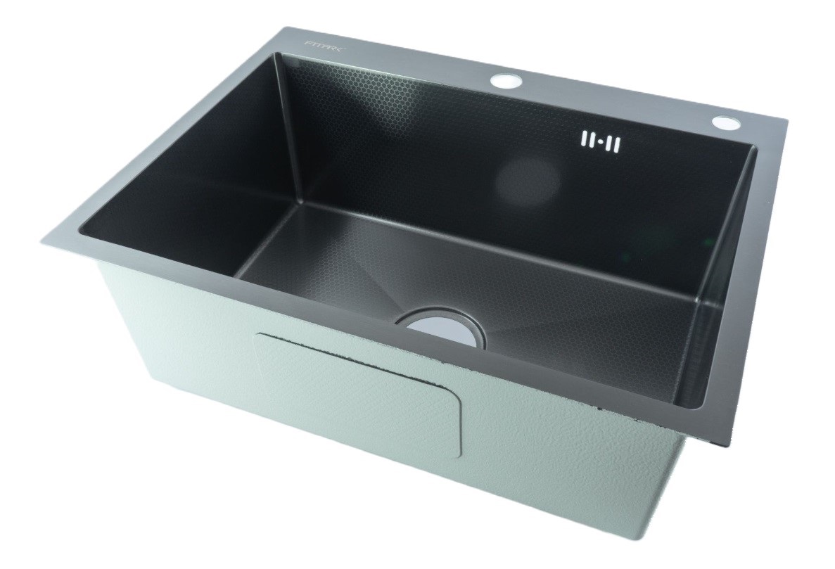Мойка настол.монтаж    FMARK   FSC7550Q   ГРАФИТ   75 х 50   (3,0)   21см      (1/1шт)