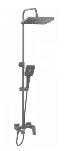 Душевая система  HB-24575-3  ПЕПЕЛЬНЫЙ  к35  HAIBA  (4/1шт)