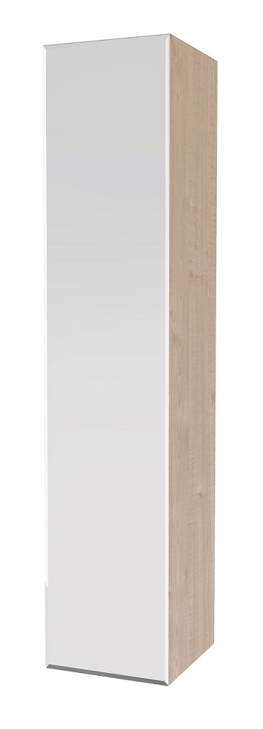 П35   Пенал подвесной   Алсу 35 350x1200x250  дверь с зеркалом  Арт.22003