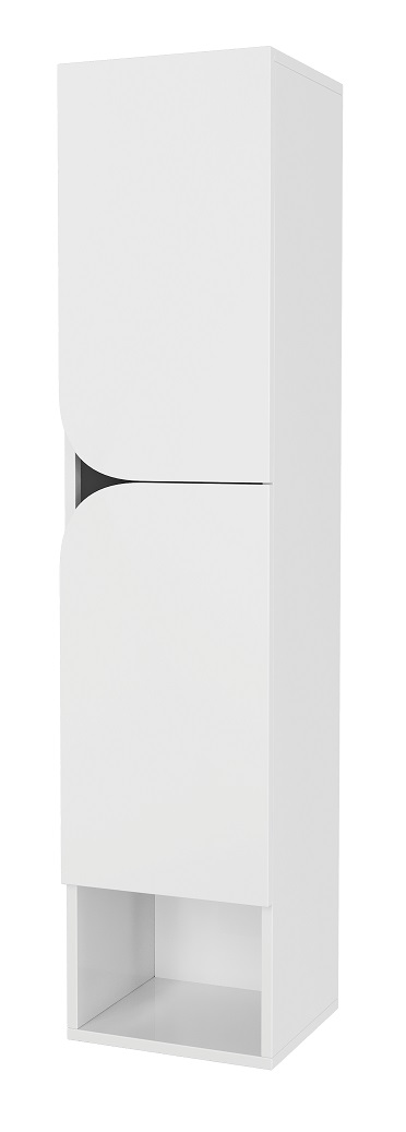 П30   Пенал подвесной Мирай 30 300x1300x266  2дв. + ниша  Арт.22050