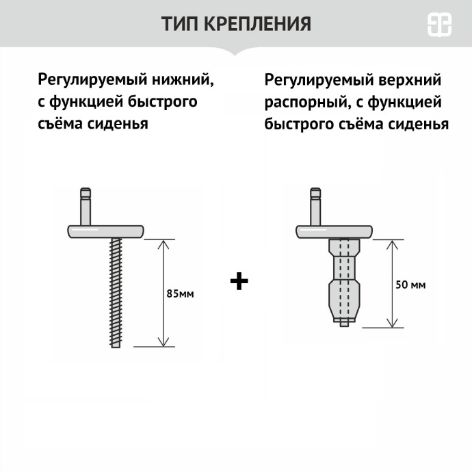 Сиденье для унитаза OPTIM SO дюро/лифт,съем.(Президент,Сенатор,Зенит,Славута,Бриз,Карина) BERGES