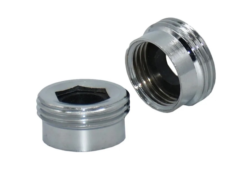 Переходник хромированный для излива   DK-428   1/2В*3/4Н